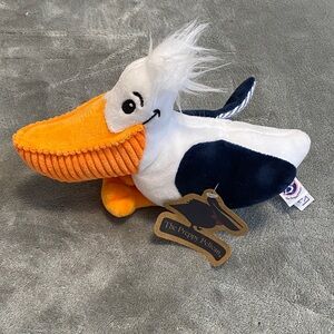 Plush Toy - Orange and White